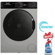 Machine à Laver Frontale Brandt BLF124QSBL Inverter 12Kg Silver