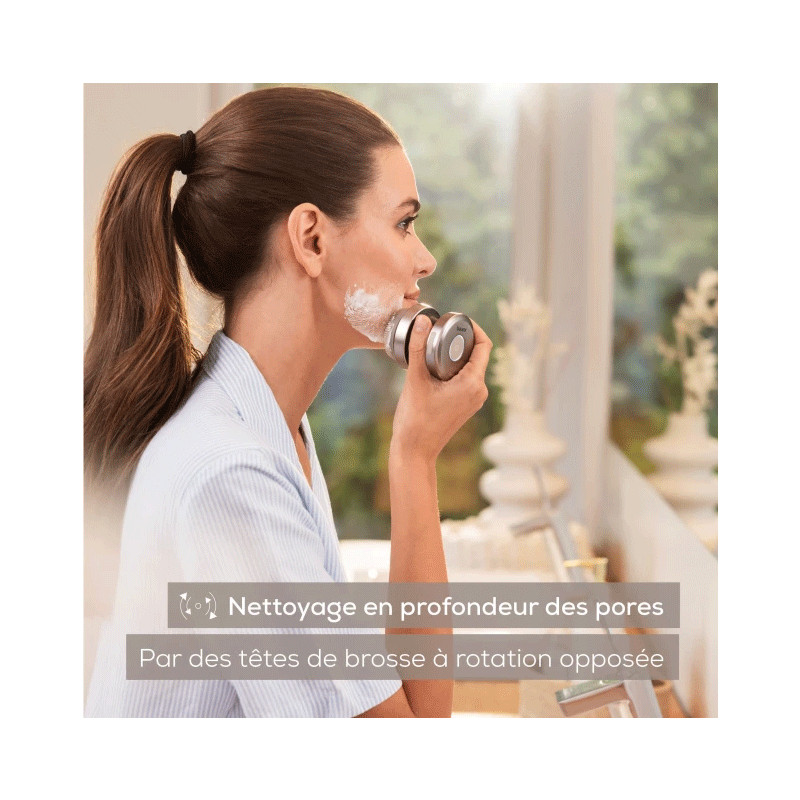 Brosse De Nettoyage Visage Electrique Beurer FC59 Silver en Tunisie