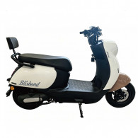 Scooter Électrique Blisbond Lumi Blanc & Marron