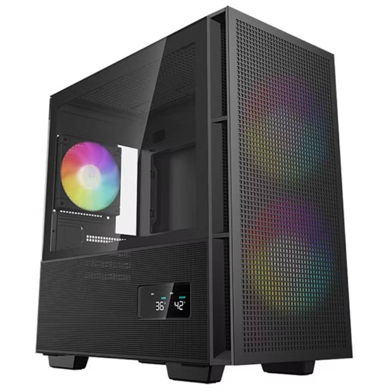 Boitier Gaming Deepcool CH360 Digital Mini-Tour Noir En Tunisie
