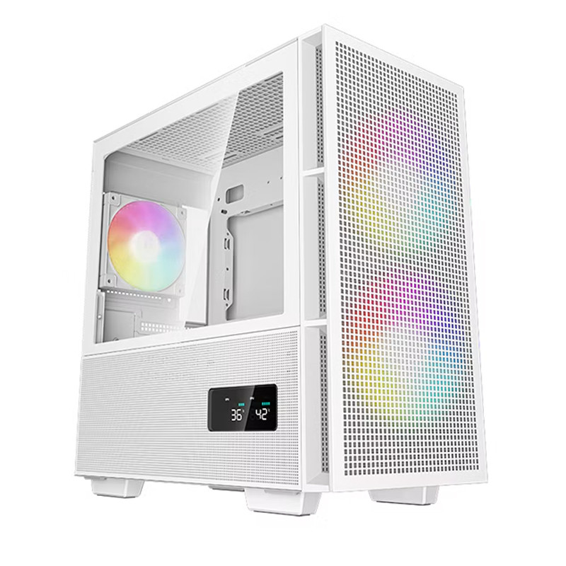 Boitier Gaming Deepcool CH360 Digital Mini-Tour Blanc En Tunisie