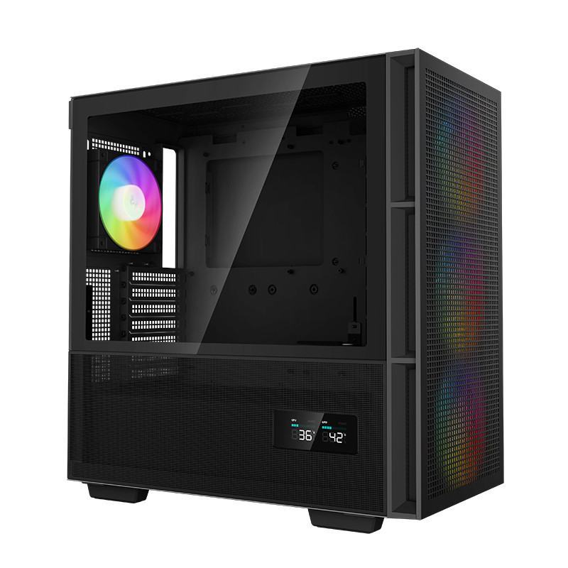 Boitier Gaming Deepcool CH560 Digital Moyen Tour Noir En Tunisie