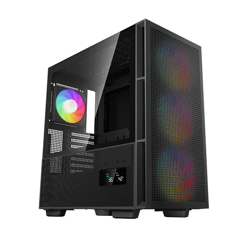 Boitier Gaming Deepcool CH560 Digital Moyen Tour Noir En Tunisie