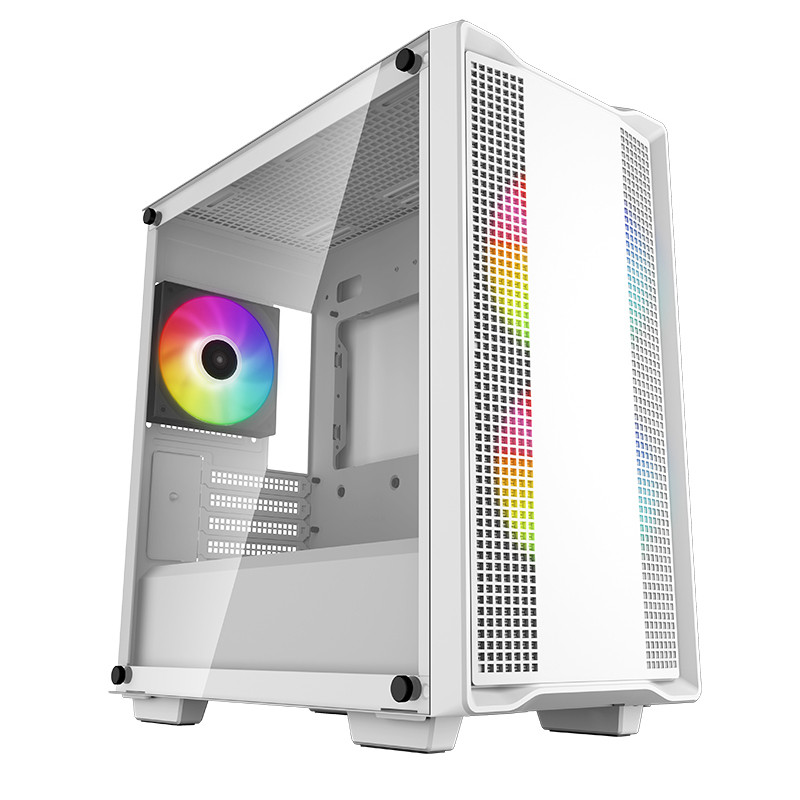 Boitier Gaming Deepcool CC360 ARGB Micro-ATX Blanc En Tunisie