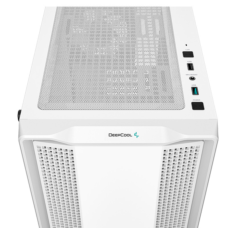 Boitier Gaming Deepcool CC360 ARGB Micro-ATX Blanc En Tunisie