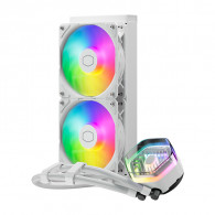 Refroidisseur De Processeur Cooler Master MasterLiquid 240 Atmos ARGB Blanc En Tunisie