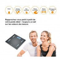 Pèse Personne Impédancemètre Beurer BF180 180 Kg Gris en Tunisie