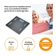 Pèse Personne Impédancemètre Beurer BF180 180 Kg Gris en Tunisie