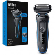 Rasoir Electrique Braun Séries 5 Wet& Dry M1000s Noir & Bleu en Tunisie
