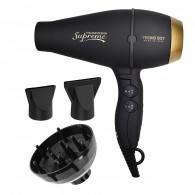 Sèche Cheveux Tecno Dry Supreme Elégant 2650W Noir