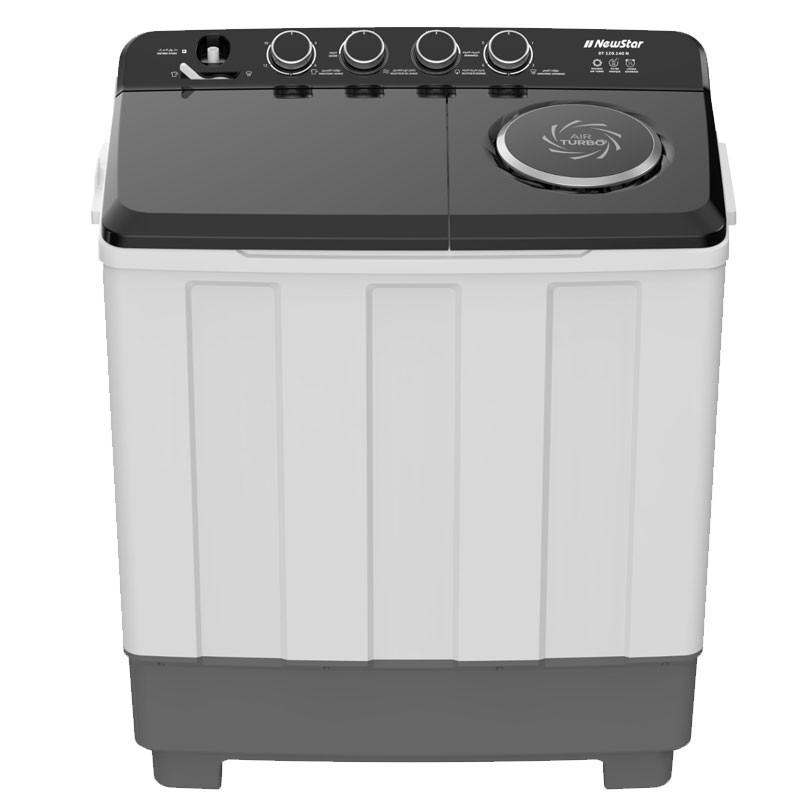 Machine à Laver Semi Automatique Newstar DT120-140 12Kg Bleu & Noir en Tunisie