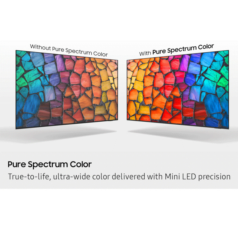 TV Samsung M70H 43" 4K Mini LED Vision AI Smart Tv Noir en Tunisie
