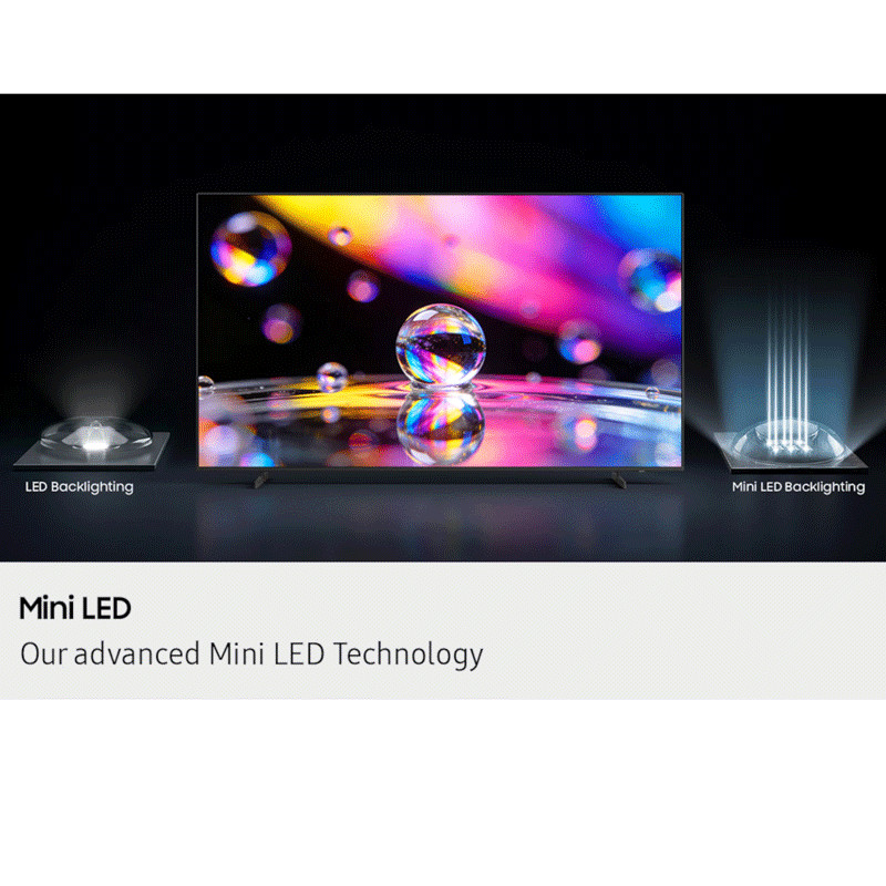 TV Samsung M70H 65" 4K Mini LED Vision AI Smart Tv Noir en Tunisie
