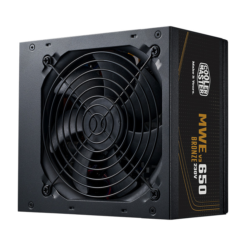 Bloc D'Alimentation Cooler Master MWE 650W V3 Noir En Tunisie