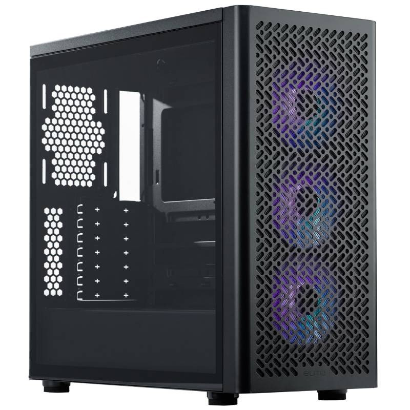 Boitier Gaming Cooler Master Elite 502 Moyen Tour Noir en Tunisie