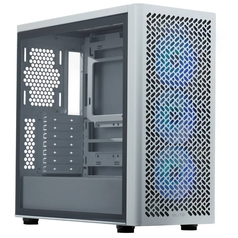 Boitier Gaming Cooler Master Elite 502 Moyen Tour Blanc en Tunisie
