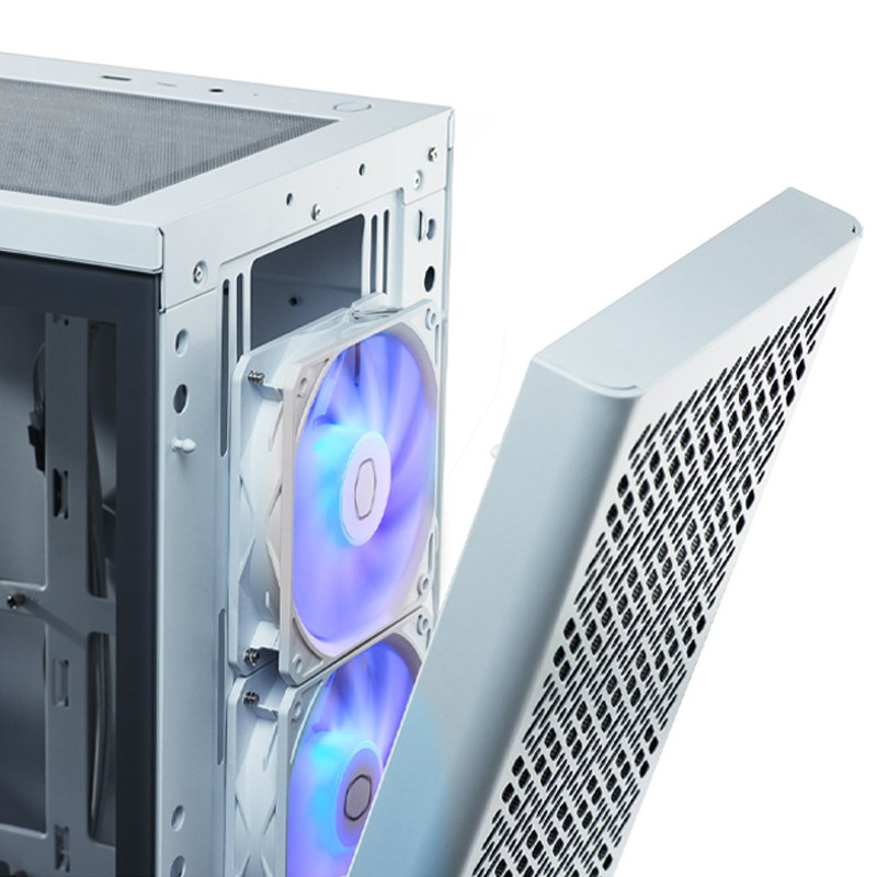 Boitier Gaming Cooler Master Elite 502 Moyen Tour Blanc en Tunisie