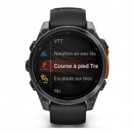 Montre Connectée Garmin fēnix 8 47mm Noir en Tunisie