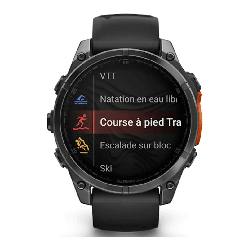 Montre Connectée Garmin fēnix 8 47mm Noir en Tunisie