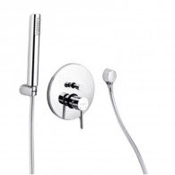 Kit Mitigeur De Douche Encastré Avec Inverseur Bizerte Sopal Silver