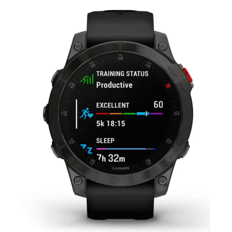 Montre Connectée Garmin Epix (Gen 2) / Sapphire Titane DLC 47 mm Noir en Tunisie