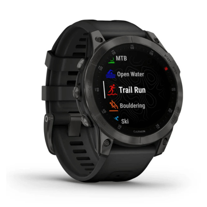 Montre Connectée Garmin Epix (Gen 2) / Sapphire Titane DLC 47 mm Noir en Tunisie