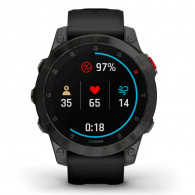 Montre Connectée Garmin Epix (Gen 2) / Sapphire Titane DLC 47 mm Noir en Tunisie