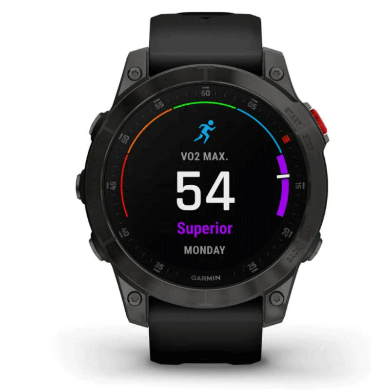 Montre Connectée Garmin Epix (Gen 2) / Sapphire Titane DLC 47 mm Noir en Tunisie