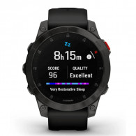 Montre Connectée Garmin Epix (Gen 2) / Sapphire Titane DLC 47 mm Noir en Tunisie