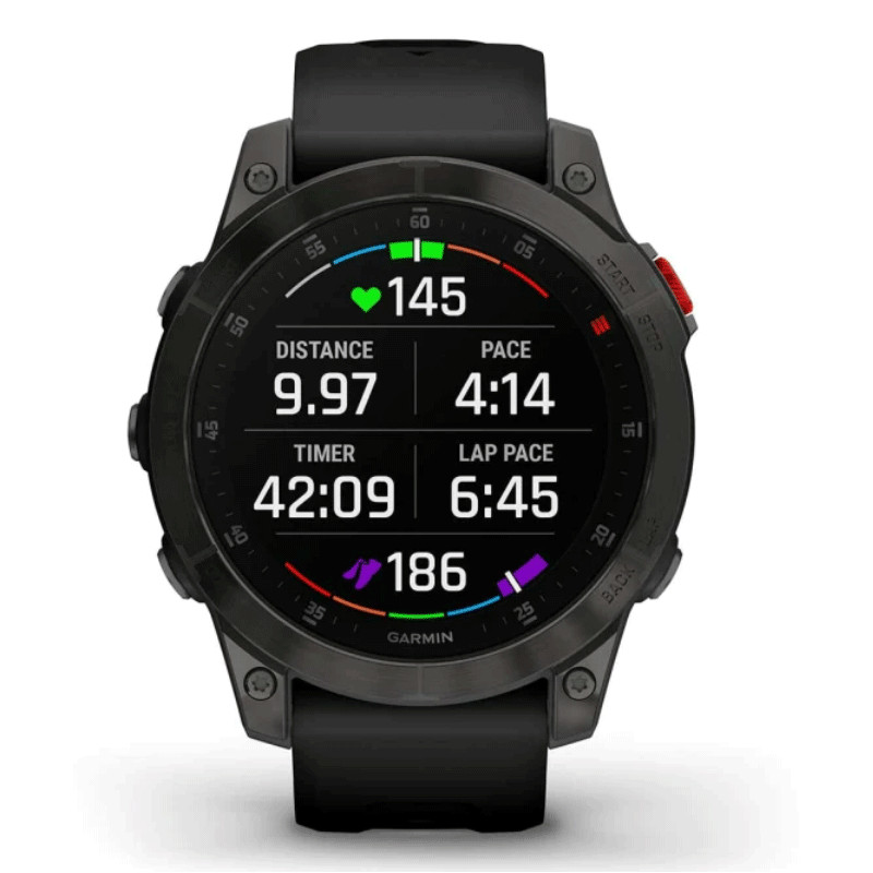 Montre Connectée Garmin Epix (Gen 2) / Sapphire Titane DLC 47 mm Noir en Tunisie