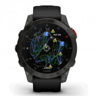 Montre Connectée Garmin Epix (Gen 2) / Sapphire Titane DLC 47 mm Noir en Tunisie