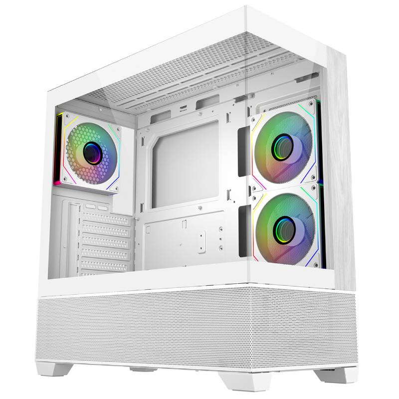 Boitier Gaming Cooler Master Elite 690 Moyen Tour Blanc en Tunisie
