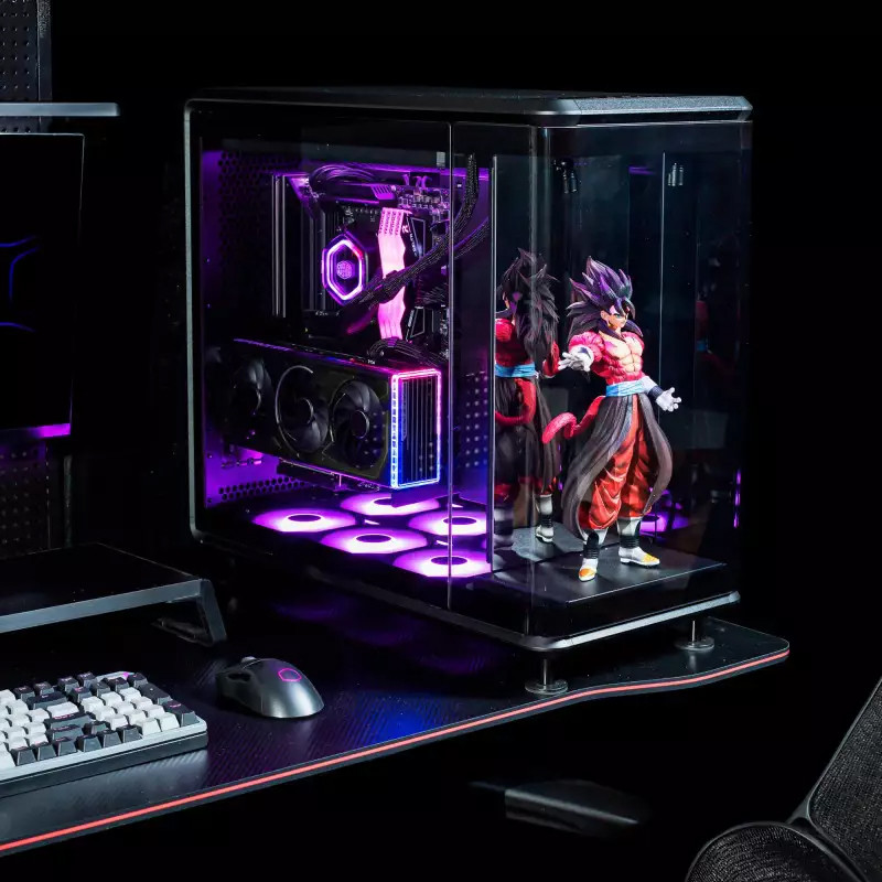 Boitier Gaming Cooler Master MasterFrame 360 Stage Mirror Moyen Tour Noir en Tunisie