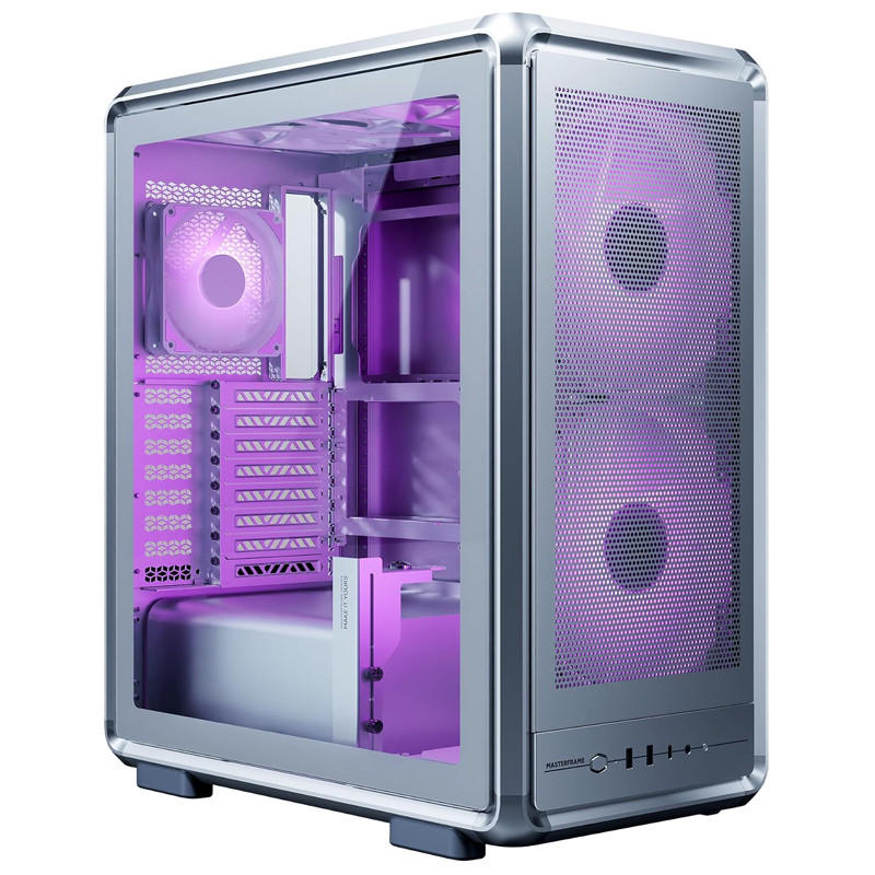 Boitier Gaming Cooler Master MasterFrame 500 Mesh Moyen Tour Silver en Tunisie