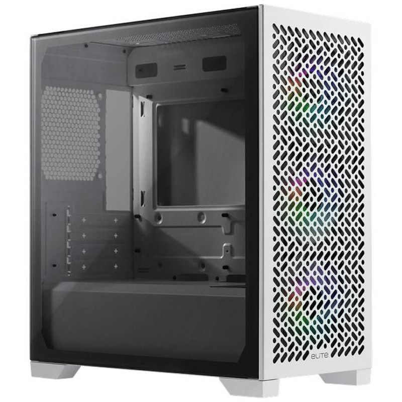 Boitier Gaming Cooler Master Elite 302 Mini Tour Blanc en Tunisie