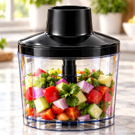 Mixeur Plongeant 5en1 Florence HK477 600W Noir en Tunisie
