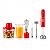 Mixeur Plongeant 5en1 Florence HK477 600W Rouge en Tunisie