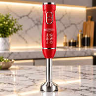 Mixeur Plongeant 5en1 Florence HK477 600W Rouge en Tunisie