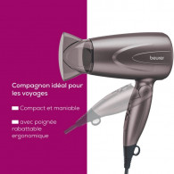 Sèche Cheveux Beurer HC17 1300W Gris en Tunisie