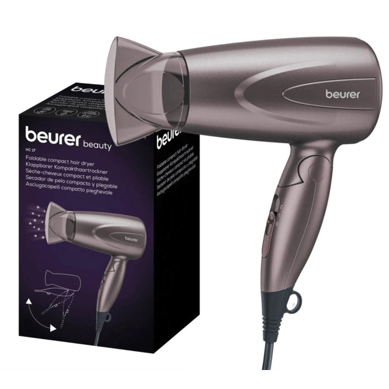 Sèche Cheveux Beurer HC17 1300W Gris en Tunisie