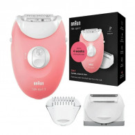 Epilateur Braun Silk Epil 3 SE3-277 Rose en Tunise