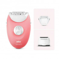 Epilateur Braun Silk Epil 3 SE3-277 Rose en Tunise