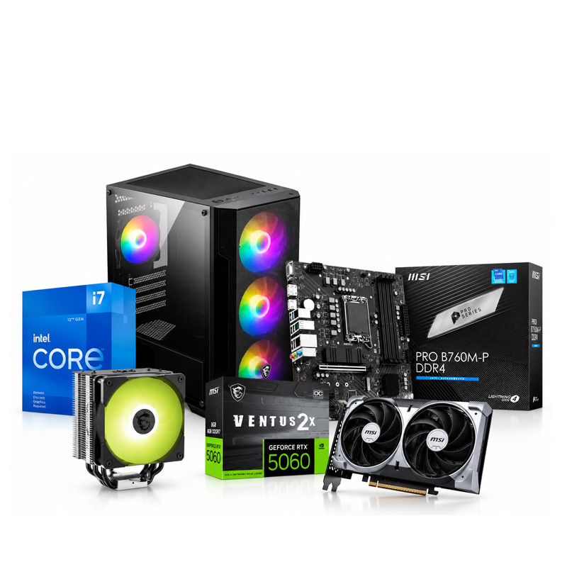 Pc Gamer Max 726 i7 12Gén 16Go 512Go SSD RTX 5060 8Go en Tunisie