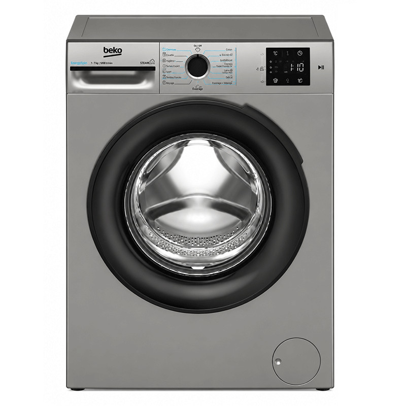 Machine à Laver Frontale Beko BM3WFU38200BS Inverter 8Kg Gris en Tunisie