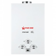 Chauffe Bain Star One 6L-LPG à Gaz Bouteille 6L Blanc en Tunisie