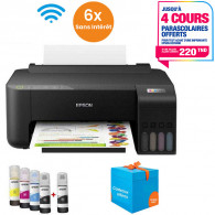 Imprimante à Réservoir Intégré EPSON ECOTANK L1250 Couleur Wi-Fi - Noir(C11CJ71405)