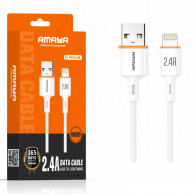 Câble Chargeur Amaya ACD-C66 USB Vers Type C Blanc en Tunisie
