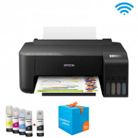 Imprimante à Réservoir Intégré EPSON ECOTANK L1250 Couleur Wi-Fi - Noir(C11CJ71405)