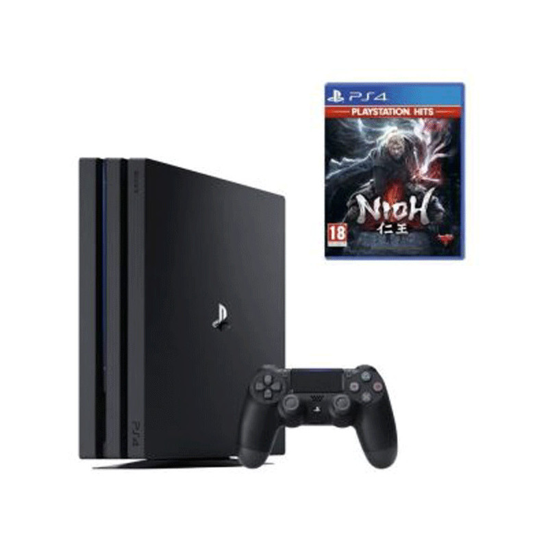 CONSOLE NOIR PS4 SLIM 500G NOIRE + NIOH HITS JEU GRATUIT CONSOLE NOIR PS4 SLIM 500G NOIRE + NIOH HITS JEU GRATUIT