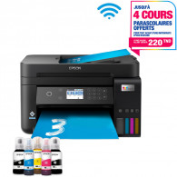 Imprimante Epson EcoTank L6270 Jet d’encre Multifonction 3-en-1 couleur A4 Wi-Fi (C11CJ61404)